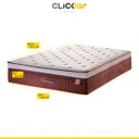 Ver imagem 2 de Colchão Cama Box King 198 X 203cm Mola Ensacada Espuma D26 Soft Europa Fit Malha Suede - Cristalflex