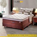 Ver imagem 3 de Colchão Cama Box King 198 X 203cm Mola Ensacada Espuma D26 Soft Europa Fit Malha Suede - Cristalflex
