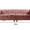 Ver imagem 4 de Sofá 4 Lugares Decoração Retrô Clássico Realeza Chesterfield