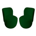 Ver imagem 1 de Kit Poltrona Sala Bia Bouclê Verde - Vallisa Decor
