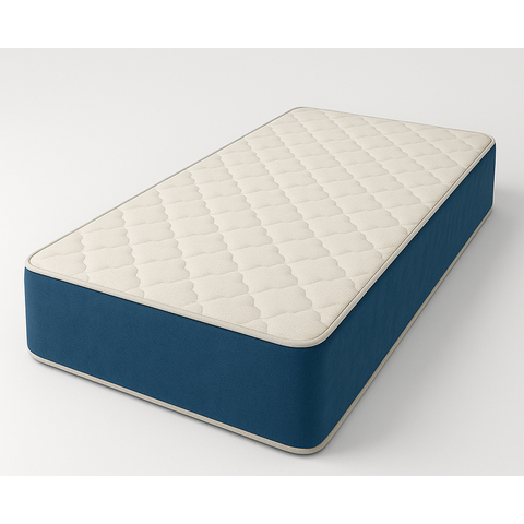 Colchão D45 88x188x20 - Lateral Azul Premium