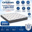 Ver imagem 2 de Colchão Queen Ortobom Light D33 158x198x20