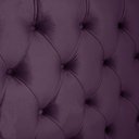 Ver imagem 3 de Cabeceira de Cama Box Casal 138 Cm Dunas Casavezi Suede Veludo Vinho