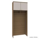 Ver imagem 1 de Guarda Roupa Modulado Ponte 100cm 2 Portas 234cm Alt Setiba