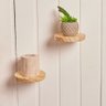 Prateleiras Decorativas Redondas de Madeira P - 4