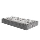 Ver imagem 4 de Cama Box com Baú Solteiro + Colchão de Molas Ensacadas - Probel - Evolution 88x188x74cm:branco