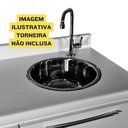 Ver imagem 5 de Resistência À Corrosão! Cuba Redonda de Inox C/ Aço 304 - 30x15cm