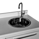 Ver imagem 6 de Resistência À Corrosão! Cuba Redonda de Inox C/ Aço 304 - 30x15cm