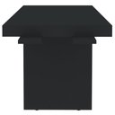 Ver imagem 3 de Mesa de Apoio Lateral para Escritório Tamburato Atria Executiva A02 Preto - Lyam Decor