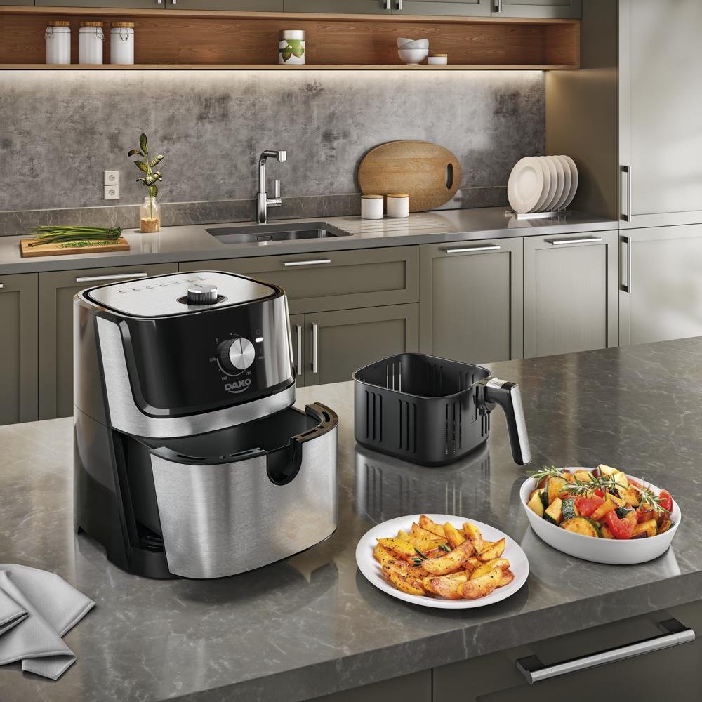 Air Fryer Dako 5 Litros com Painel Analógico 220v - 10