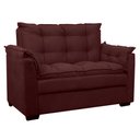 Ver imagem 1 de Sofá 2 Lugares Confortável Pequeno 140cm Small Cores Herrero Cor:marsala