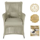 Ver imagem 3 de 2 Poltronas e 1 Mesa Igapó em Alumínio Pintura Fendi Corda Náutica Estofado 7