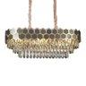Lustre Pendente Nitrolux Ltr-019 Dourado E14 Bivolt - 1