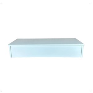 Mesa de Cabeceira Suspensa Penteadeira com Divisórias 80x15x40cm
