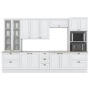 Ver imagem 2 de Cozinha Completa 6 Peças Com Cristaleira Emily Espresso Móveis