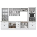 Ver imagem 4 de Cozinha Completa 6 Peças Com Cristaleira Emily Espresso Móveis