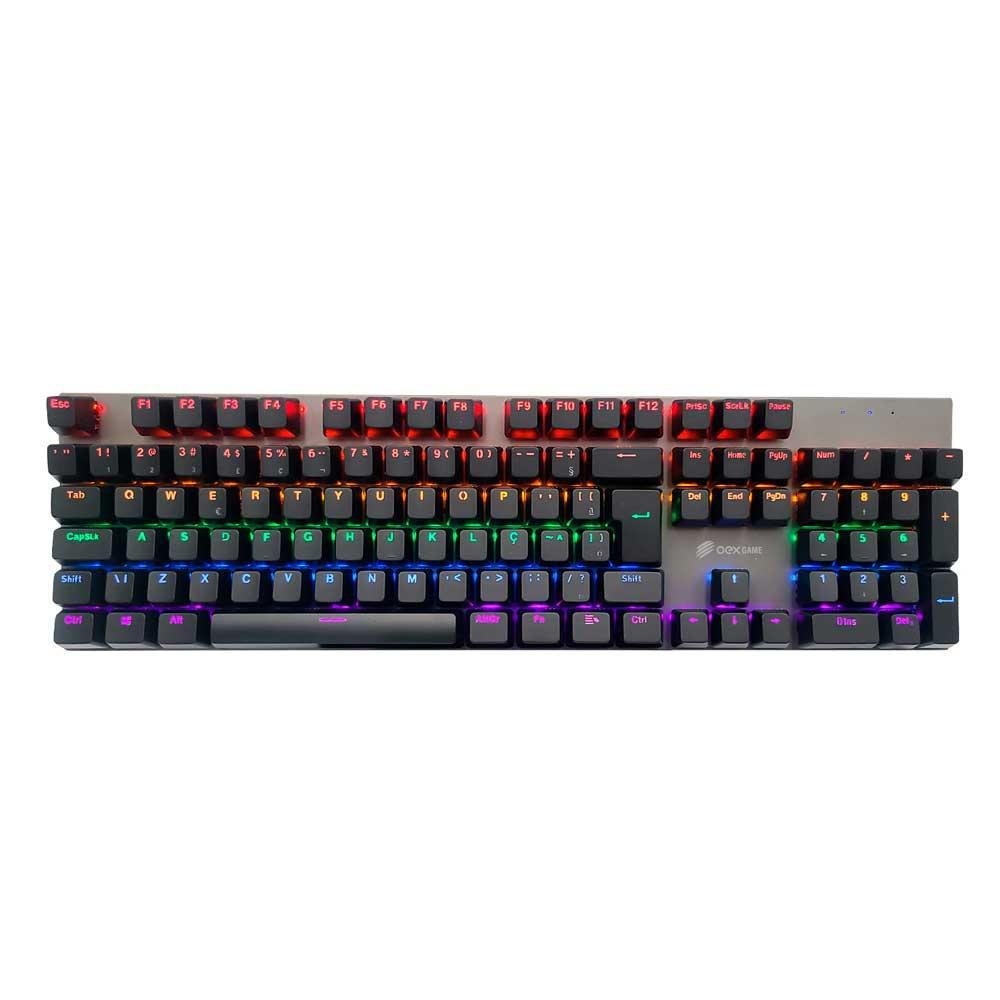 Teclado Mecânico Gamer Oex Rainbow USB - TC608 - 2