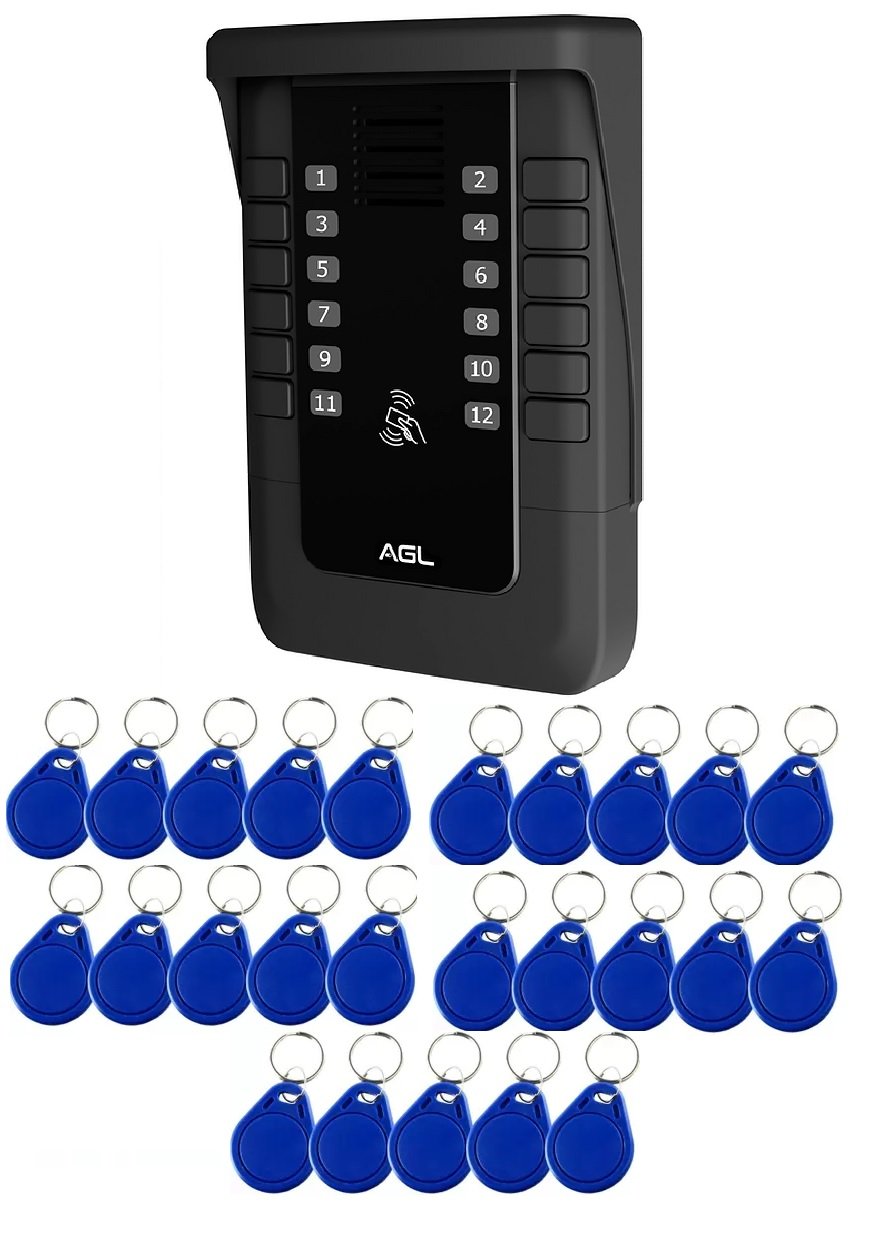 Porteiro Coletivo S500 12 Pontos De Interfone Com Controle De Acesso Agl Porteiro Coletivo S500 0613