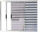 Ver imagem 1 de Janela de Aluminio Veneziana 3 Folhas sem Grade Linha Premium:1,00 X 1,20/brilhante