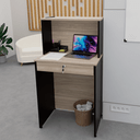 Ver imagem 3 de Balcão Caixa Atendimento Comercial Recepção 600x420 Netmobil - Carvalho