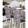 Kit 12 Capas de Cadeira + Toalha de Mesa 4,50 X 1,40 Encosto Tubular Cozinha Sala de Jantar:borbolet - 2