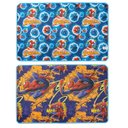 Ver imagem 3 de Tapete Infantil Dupla Face Recreio Impermeável 90x140cm - Jolitex Homem Aranha Teia