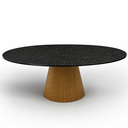 Ver imagem 5 de Mesa Jantar Oval 120x80cm - Mármore São Gabriel