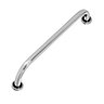 Barra / Alça de Apoio 40cm Aluminio Polido Auxilio para Idoso ou Pcd - 1