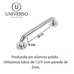Barra / Alça de Apoio 40cm para Idosos ou Deficientes - 4