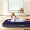 Colchão Ar Inflável Intex Solteiro Dura Beam Fiber Tech Acampanhar Visita - 5