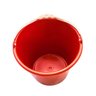 Kit 6 Balde Plástico Vermelho 12 Litros - Brasipla - 2