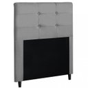 Ver imagem 2 de Cabeceira Estofada Solteiro Luna