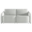 Ver imagem 6 de Sofá Cama Modulado Retrátil e Reclinável Decorativo Varsóvia 216cm Linho Cinza G33 - Gran Belo
