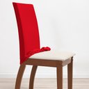 Ver imagem 4 de Kit 04 Capas para Cadeiras 4 Lugares Malha Gel 100% Poliéster:vermelho