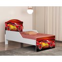 Ver imagem 3 de Quarto Infantil Completo Adesivado Cama-comoda-guarda Roupas:carro Vermelho 75