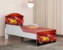 Ver imagem 3 de Quarto Infantil Completo Adesivado Cama-comoda-guarda Roupas:carro Vermelho 75