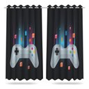 Ver imagem 1 de Cortina Gamer Jogos Infantil 2,60x1,50m Mod 02 - Tecido