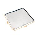 Ver imagem 4 de Kit - 12 Assadeiras Estampada Lisa em Alumínio 35x35x1 para Fornos Prp-004 / Fcsb4e / Fcv-35 -
