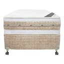 Ver imagem 2 de Cama Box + Colchão Castor Solteiro Premium Amazon Gel Double Face Pocket 100x200x63cm