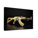 Ver imagem 1 de Quadro Ak-47 Gold- Br Artes