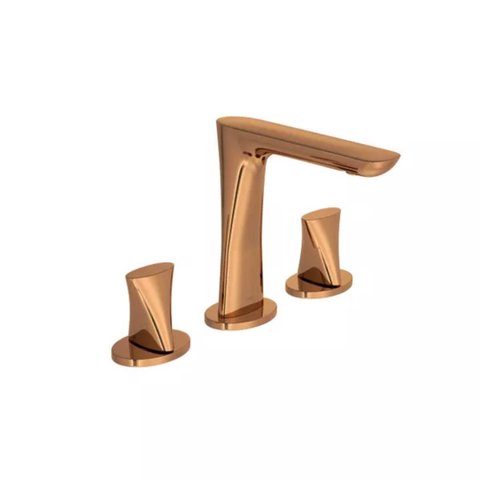 Misturador Deca de Mesa Bica Alta para Lavatório Dk Red Gold 1877.gl16.rd
