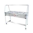 Ver imagem 1 de Buffet Térmico 8 Cubas Self Service Inox SPL 506  Spolu 110V