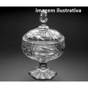 Ver imagem 5 de Bomboniere Compoteira Baleiro Taça Pote Vidro Bala 18x10cm