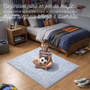Ver imagem 2 de Tapete Azul Bebê Infantil Antiderrapante Milano Soft:1.50x2.00