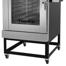 Forno Industrial Turbo Elétrico Venâncio Twister 10 Esteiras Exterior e Interior em Aço Carbono - 3 Forno Industrial Turbo Elétrico Venâncio Twister 10 Esteiras Exterior e Interior em Aço Carbono - 3