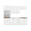 Ver imagem 3 de Cozinha Compacta 5 Peças 100% MDF com Torre Quente 2 Fornos e Tampo para Cooktop Americana