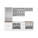 Ver imagem 5 de Cozinha Compacta 5 Peças 100% MDF com Torre Quente 2 Fornos e Tampo para Cooktop Americana