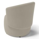 Ver imagem 2 de Poltrona Decorativa Aisha Orgânica Suede Bege