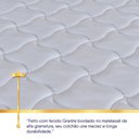 Ver imagem 7 de Colchão Luanda Espuma D28 Solteirão 96x203x24 King House