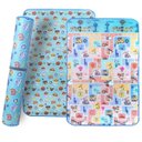 Ver imagem 1 de Tapete de Atividades Infantil Dobrável Tapetão Rolo 1,20x1,80m Dupla Face Meninos Estampa Patrulha C